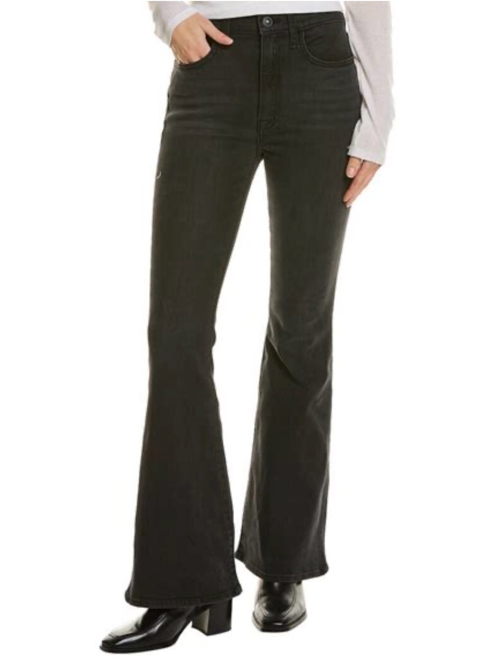 Hudson “Heidi” Jeans Faded Black Boot Cut Women's Jeans
